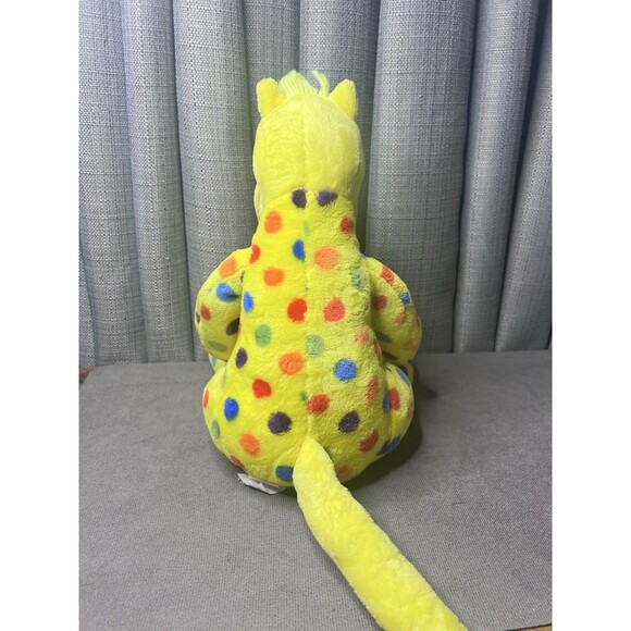 Put Me In The Zoo Yellow Spotted Plush 15 Inch Kohls Cares Stuffed Animal Toy - Picture 4 of 8